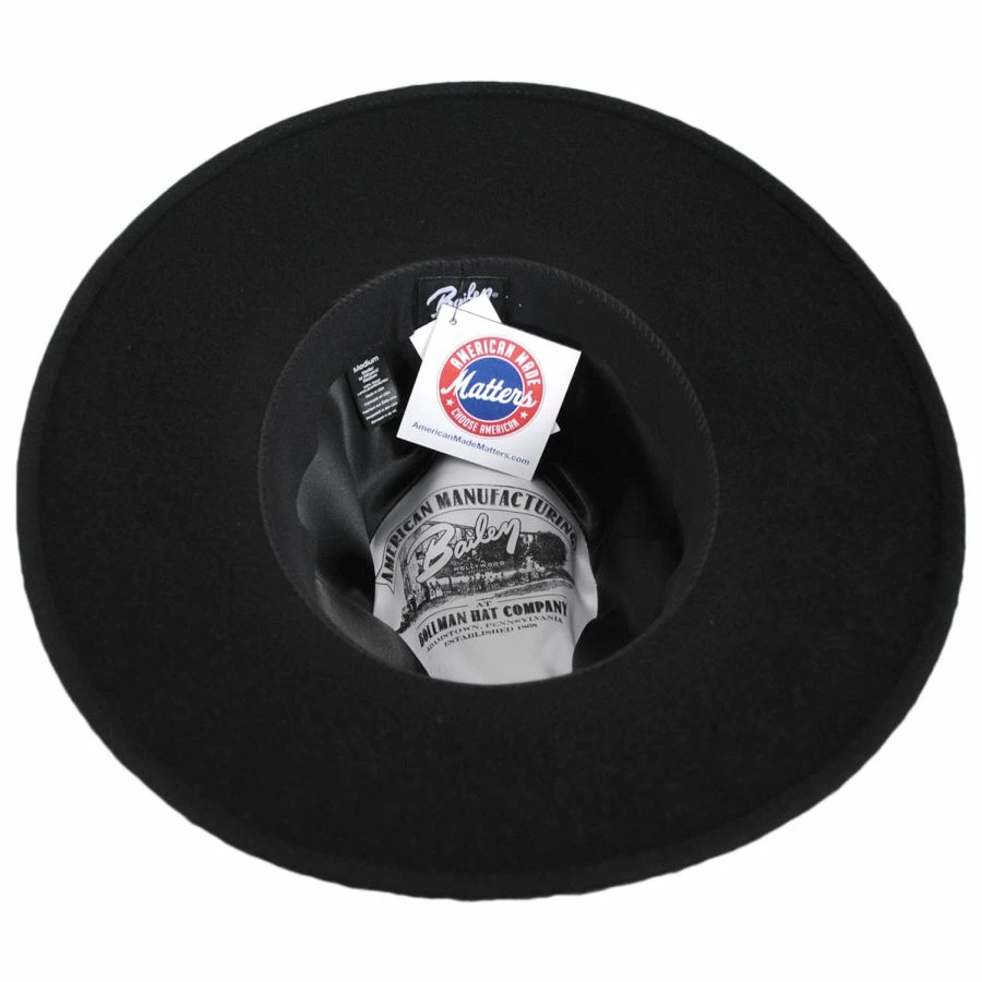 Bailey Croft Wool Felt Fedora Hat 5 Bailey Croft Wool Felt Fedora Hat - Image 3