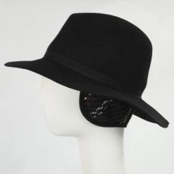 Scala Xenia Wool Felt Earflap Safari Fedora Hat 7 Scala Xenia Wool Felt Earflap Safari Fedora Hat -Brixton Hats Shop 447695