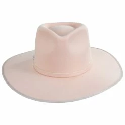 Biltmore Vintage Couture Hard Candy Wool Felt Rancher Fedora Hat