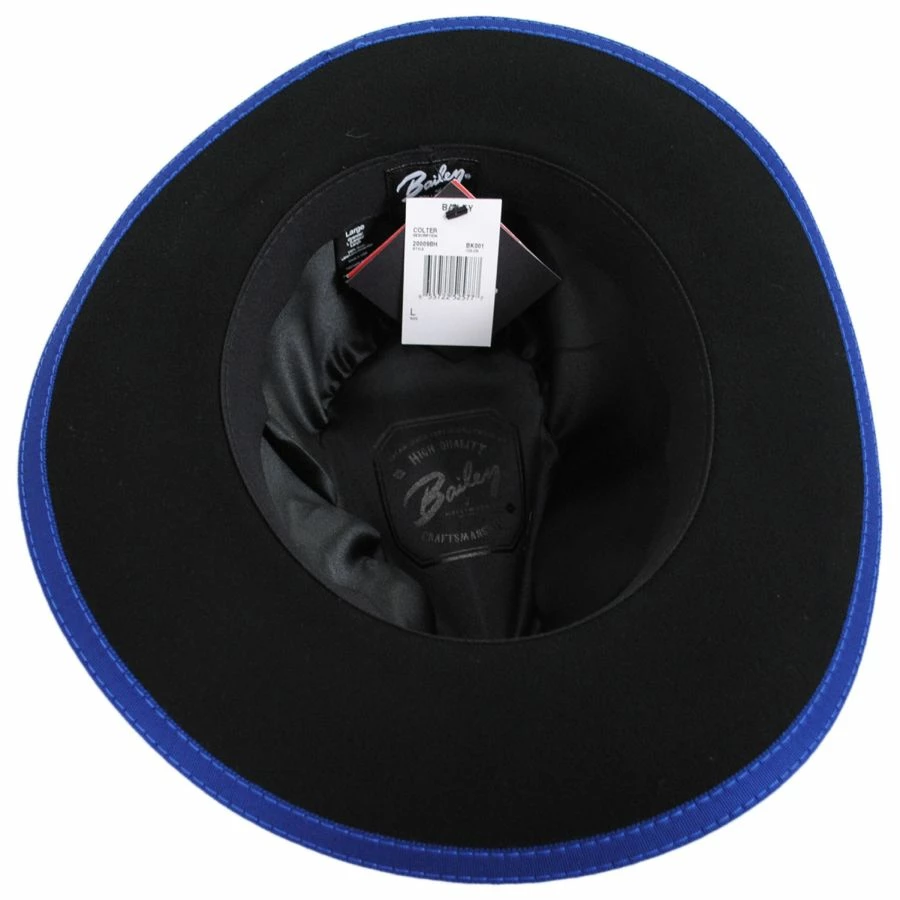Bailey Colter Elite Merino Wool Felt Fedora Hat 5 Bailey Colter Elite Merino Wool Felt Fedora Hat - Image 3