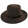Bailey Lang Elite Wool Felt Gambler Hat -Brixton Hats Shop 450500