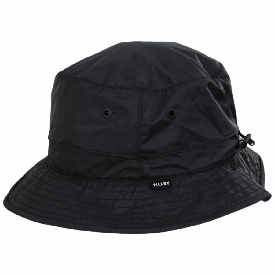 Tilley Endurables Traverse DWR Ripstop Nylon Packable Bucket Hat 4 Tilley Endurables Traverse DWR Ripstop Nylon Packable Bucket Hat - Image 2