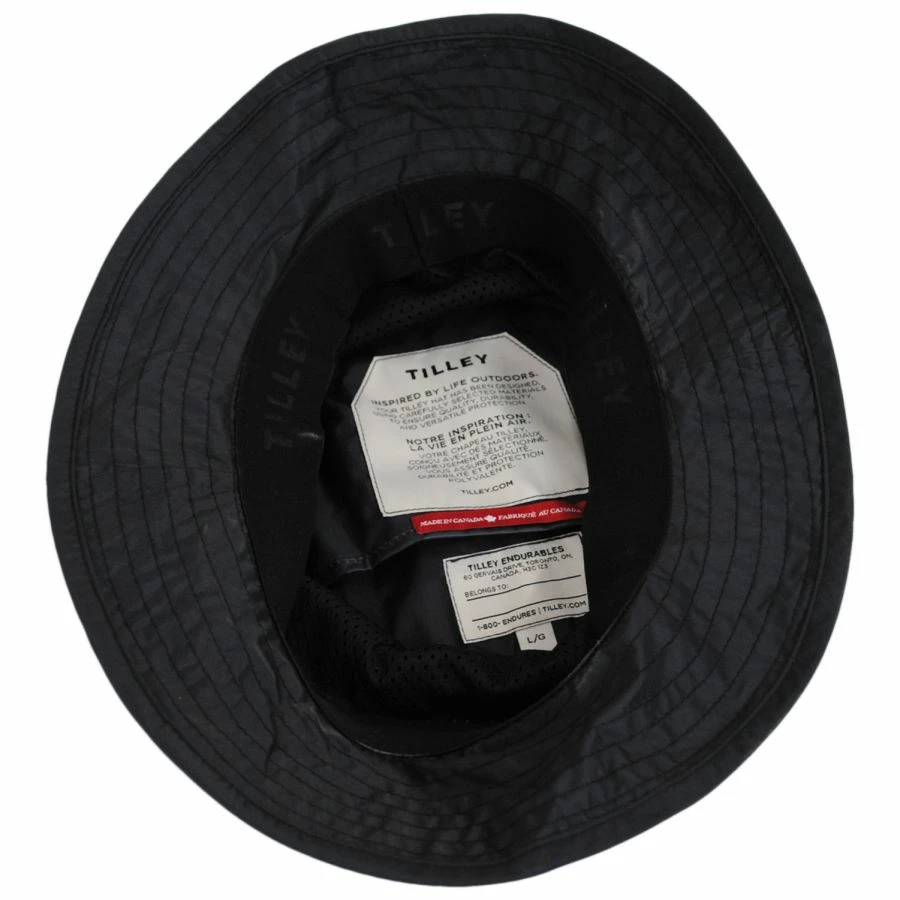 Tilley Endurables Traverse DWR Ripstop Nylon Packable Bucket Hat 5 Tilley Endurables Traverse DWR Ripstop Nylon Packable Bucket Hat - Image 3