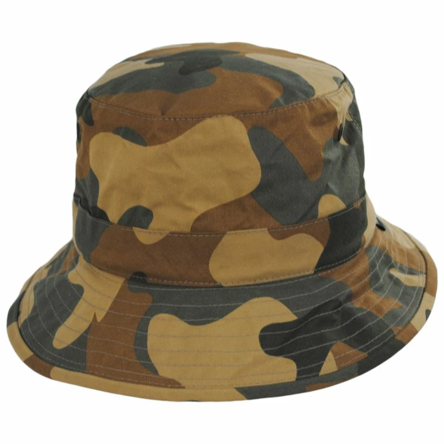 Tilley Endurables Waxed Cotton Camo Bucket Hat 3 Tilley Endurables Waxed Cotton Camo Bucket Hat