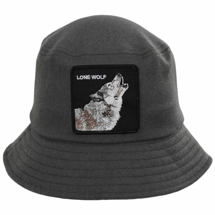 Goorin Bros Wolf Heat Wool Blend Bucket Hat 3 Goorin Bros Wolf Heat Wool Blend Bucket Hat