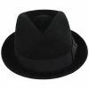 BIGALLI Roma Wool Felt Fedora Hat -Brixton Hats Shop 452411