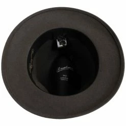 Borsalino Traveler Fur Felt Fedora Safari Hat -Brixton Hats Shop 455828