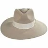 Brixton Hats Joanna Wool Felt Fedora Hat - Fawn