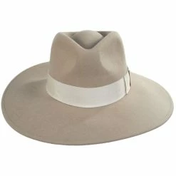 Brixton Hats Joanna Wool Felt Fedora Hat - Fawn