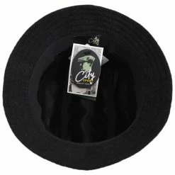 City Sport Caps Teflon™ Shield And Melange Wool Rollable Walking Rain Hat -Brixton Hats Shop 456414