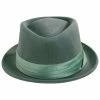 Brixton Hats Stout Wool Felt Diamond Crown Fedora Hat - Mint Green 1 Brixton Hats Stout Wool Felt Diamond Crown Fedora Hat - Mint Green -Brixton Hats Shop 456462