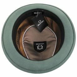 Brixton Hats Stout Wool Felt Diamond Crown Fedora Hat - Mint Green 7 Brixton Hats Stout Wool Felt Diamond Crown Fedora Hat - Mint Green -Brixton Hats Shop 456468