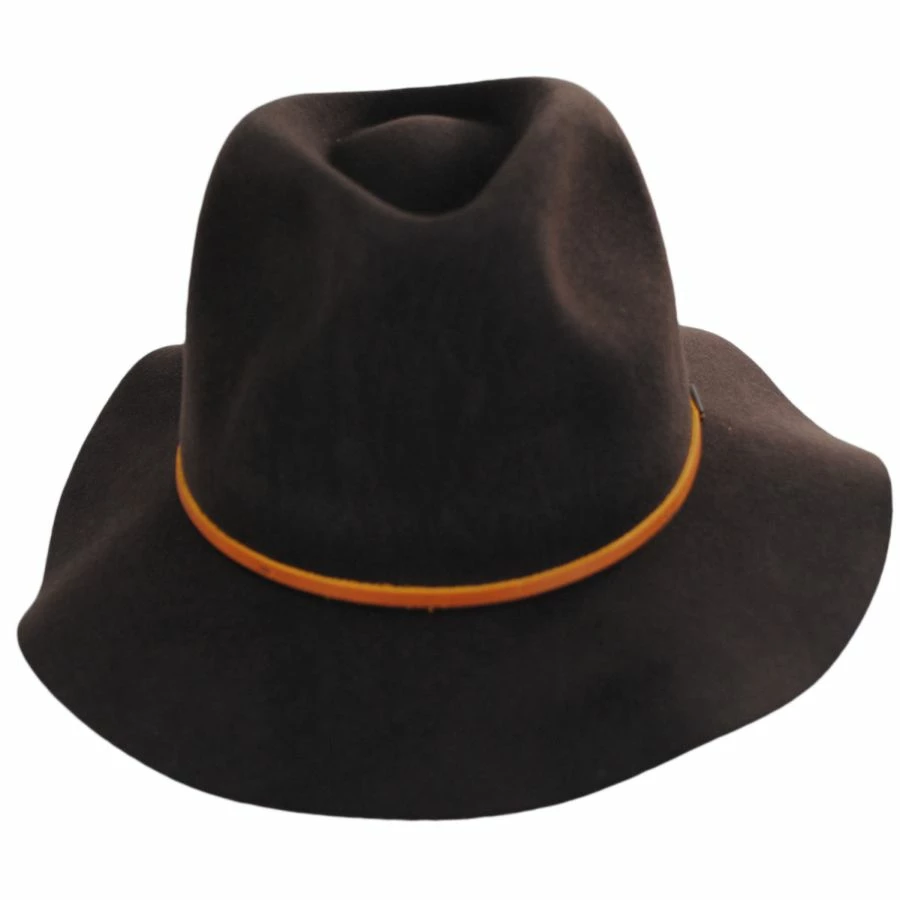 Brixton Hats Wesley Wool Felt Floppy Fedora Hat 3 Brixton Hats Wesley Wool Felt Floppy Fedora Hat