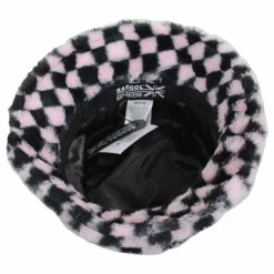 Kangol Checkerboard Faux Fur Bucket Hat 7 Kangol Checkerboard Faux Fur Bucket Hat -Brixton Hats Shop 458931