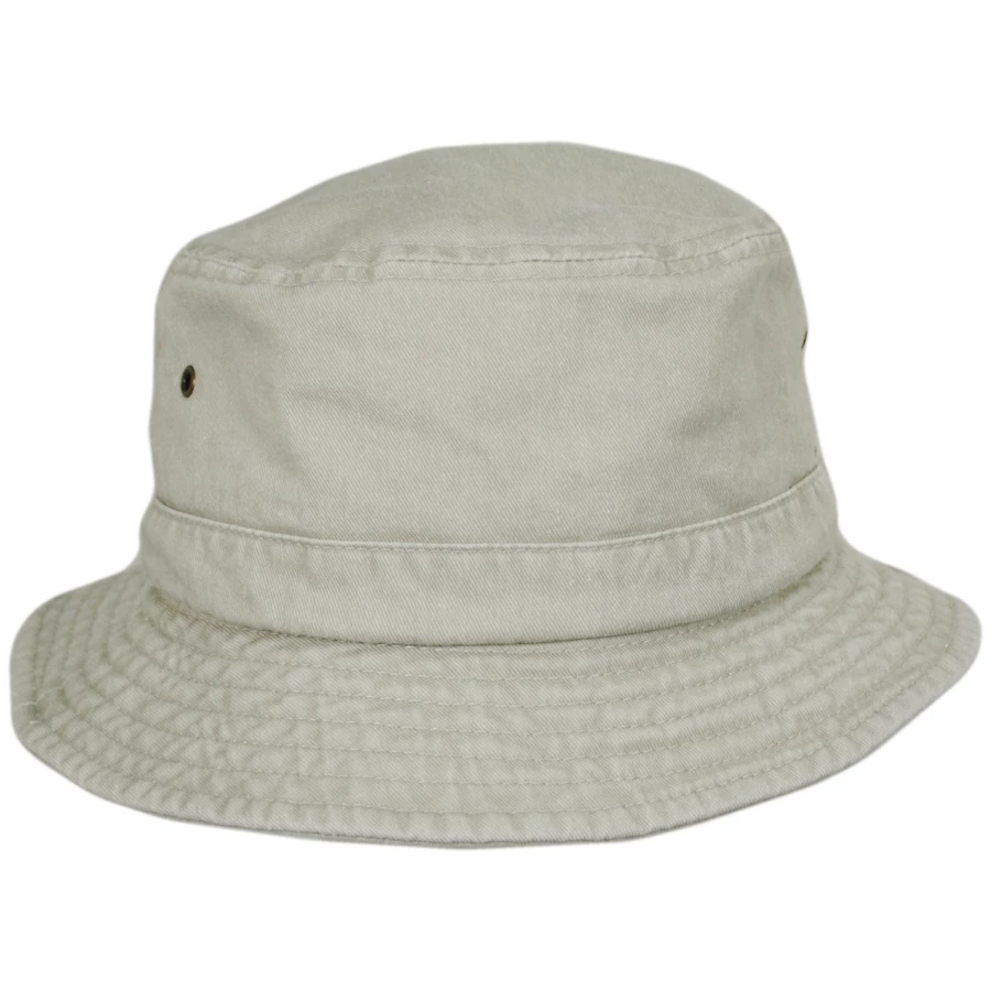 Village Hat Shop VHS Cotton Bucket Hat - Putty 3 Village Hat Shop VHS Cotton Bucket Hat - Putty