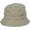 Village Hat Shop VHS Cotton Bucket Hat - Khaki 2 Village Hat Shop VHS Cotton Bucket Hat - Khaki -Brixton Hats Shop 459132