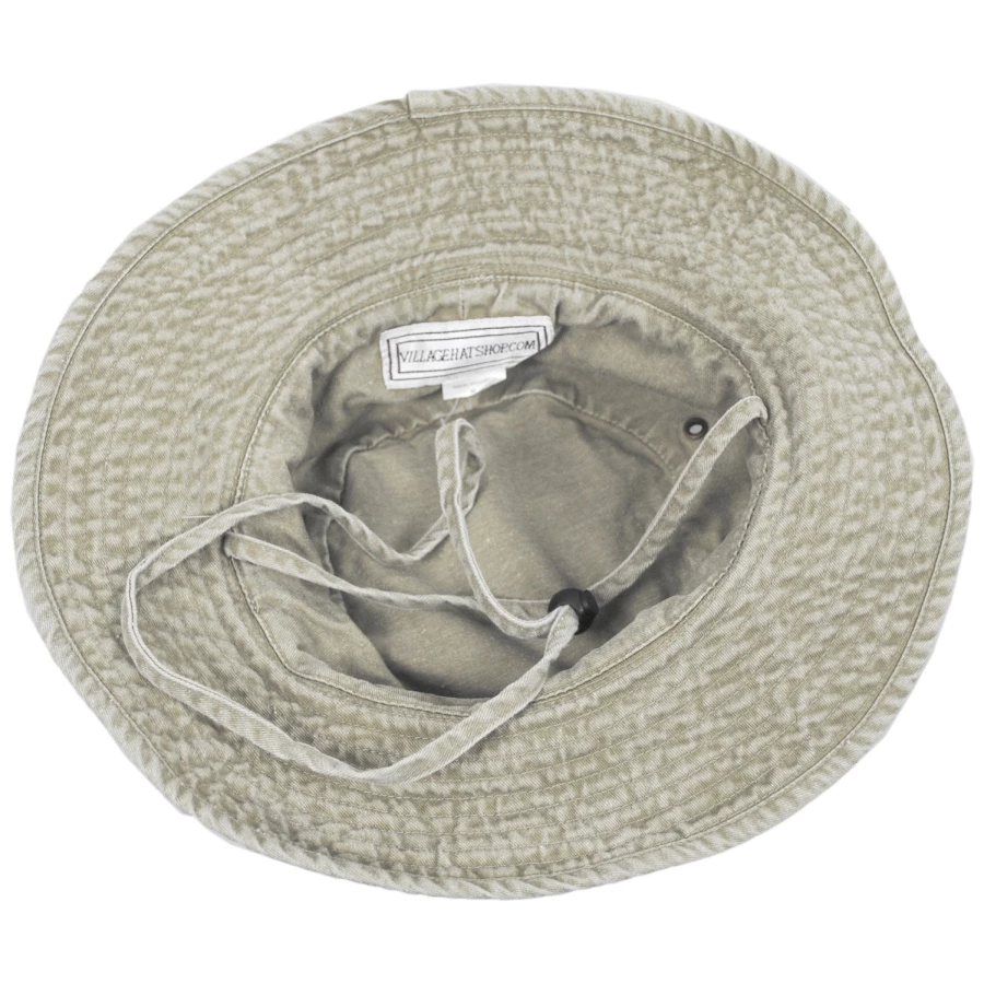 Village Hat Shop VHS Cotton Booney Hat - Putty 5 Village Hat Shop VHS Cotton Booney Hat - Putty - Image 3