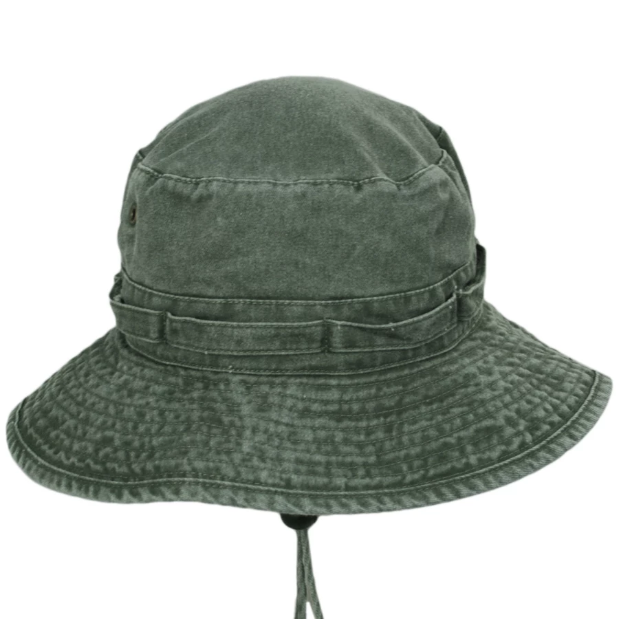 Village Hat Shop VHS Cotton Booney Hat - Olive 3 Village Hat Shop VHS Cotton Booney Hat - Olive