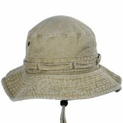 Village Hat Shop VHS Cotton Booney Hat - Khaki