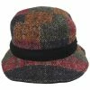 Stetson Kent Wool Blend Patchwork Bucket Hat -Brixton Hats Shop 460478