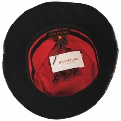 Stetson Kent Wool Blend Patchwork Bucket Hat -Brixton Hats Shop 460484