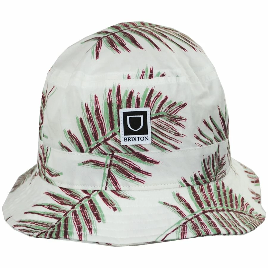 Brixton Hats Beta Aloha Cotton Packable Bucket Hat 3 Brixton Hats Beta Aloha Cotton Packable Bucket Hat