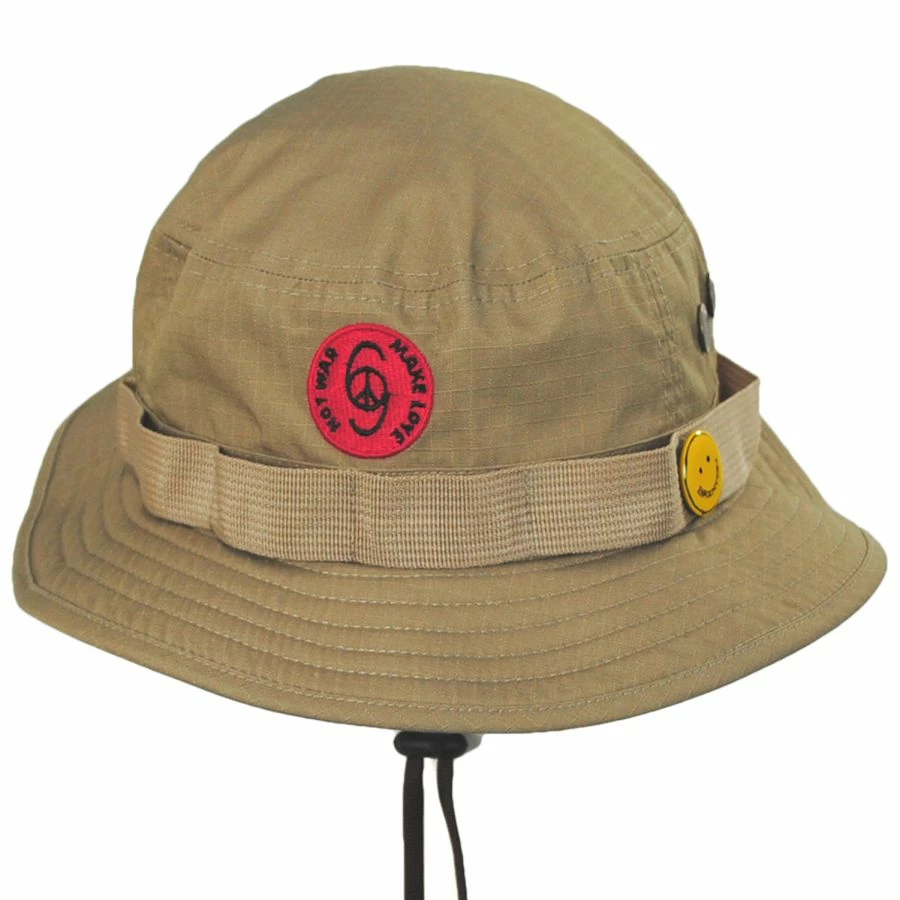 Brixton Hats Love Ripstop Cotton Bucket Hat 3 Brixton Hats Love Ripstop Cotton Bucket Hat