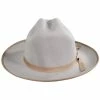 Scala Zamora Wool Felt Cattleman Western Hat - Silverbelly -Brixton Hats Shop 460886