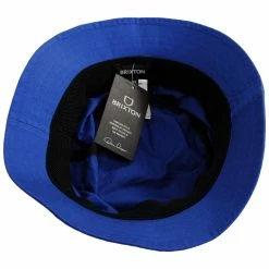 Brixton Hats Beta Packable Cotton Bucket Hat - Ocean Blue 7 Brixton Hats Beta Packable Cotton Bucket Hat - Ocean Blue -Brixton Hats Shop 461001