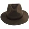 Brixton Hats Messer Wool Felt Fedora Hat