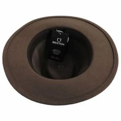 Brixton Hats Messer Wool Felt Fedora Hat -Brixton Hats Shop 461393