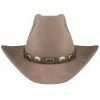 Bollman Hat Company Heritage Collection 1980s Urban Wool Felt Western Hat -Brixton Hats Shop 461675