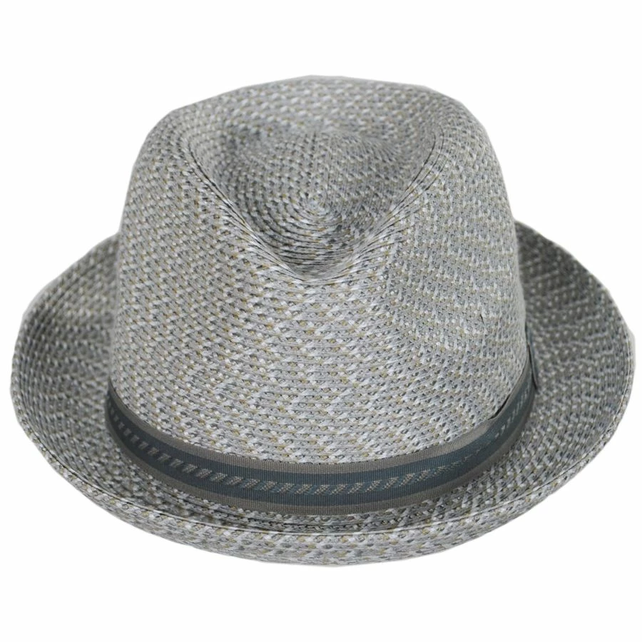 Bailey Mannes Poly Braid Fedora Hat 3 Bailey Mannes Poly Braid Fedora Hat