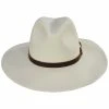 Brixton Hats Field Proper Wool Felt Fedora Hat - Off White -Brixton Hats Shop 462251