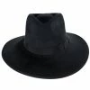Brixton Hats Jo Wool Felt Rancher Fedora Hat - Black