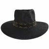 Nikki Beach Twilight Toyo Straw Fedora Hat -Brixton Hats Shop 463164