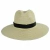 Nikki Beach Andi Toyo Braid Fedora Hat -Brixton Hats Shop 463173