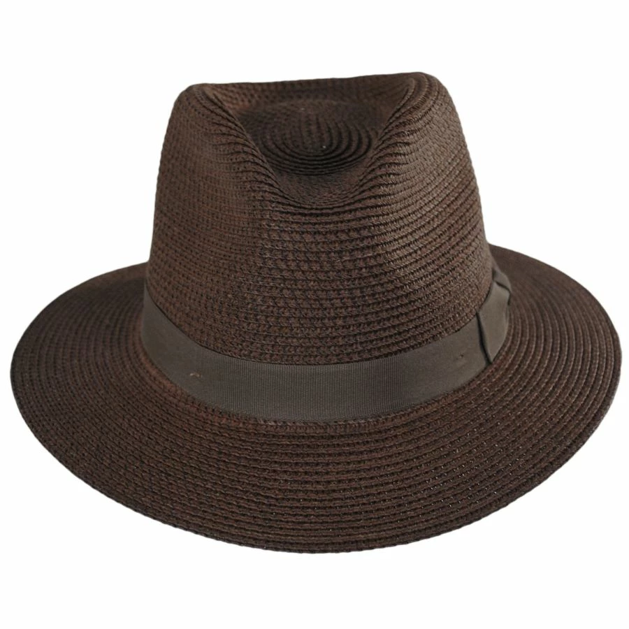 Brixton Hats Rio Toyo Straw Safari Fedora Hat 3 Brixton Hats Rio Toyo Straw Safari Fedora Hat