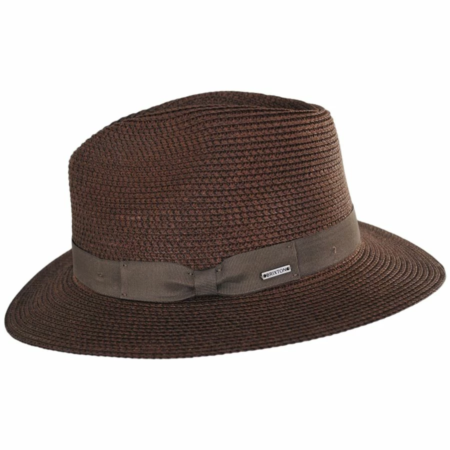 Brixton Hats Rio Toyo Straw Safari Fedora Hat 4 Brixton Hats Rio Toyo Straw Safari Fedora Hat - Image 2