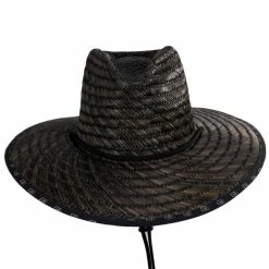 Brixton Hats Messer Palm Leaf Straw Lifeguard Hat