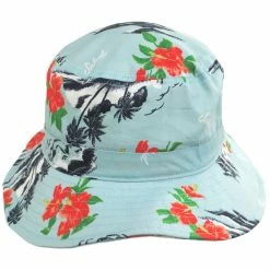 Brixton Hats Petra Luau Print Packable Bucket Hat