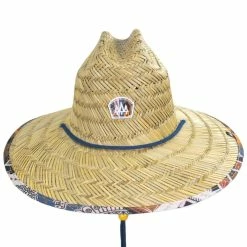Hemlock Hat Co Bazaar Rush Straw Lifeguard Hat