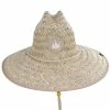Hemlock Hat Co Mocha Straw Lifeguard Hat
