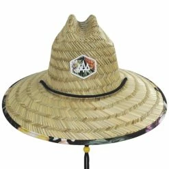 Hemlock Hat Co Nightcap Rush Straw Lifeguard Hat