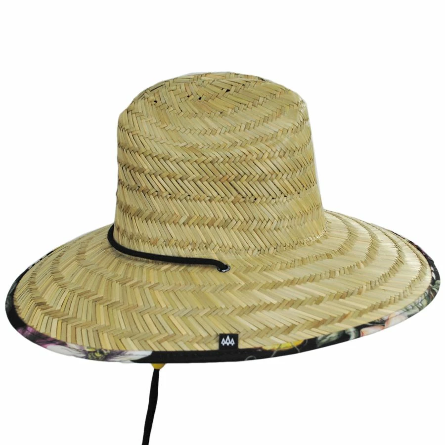 Hemlock Hat Co Nightcap Rush Straw Lifeguard Hat 4 Hemlock Hat Co Nightcap Rush Straw Lifeguard Hat - Image 2