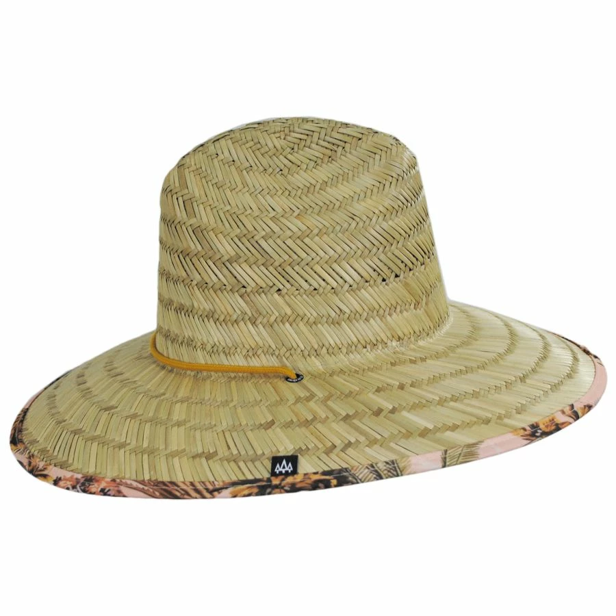 Hemlock Hat Co Casablanca Rush Straw Lifeguard Hat 3 Hemlock Hat Co Casablanca Rush Straw Lifeguard Hat - Image 2