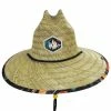 Hemlock Hat Co Youth Finley Rush Straw Lifeguard Hat -Brixton Hats Shop 464604