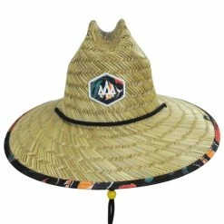 Hemlock Hat Co Youth Finley Rush Straw Lifeguard Hat