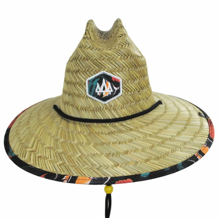 Hemlock Hat Co Youth Finley Rush Straw Lifeguard Hat 3 Hemlock Hat Co Youth Finley Rush Straw Lifeguard Hat