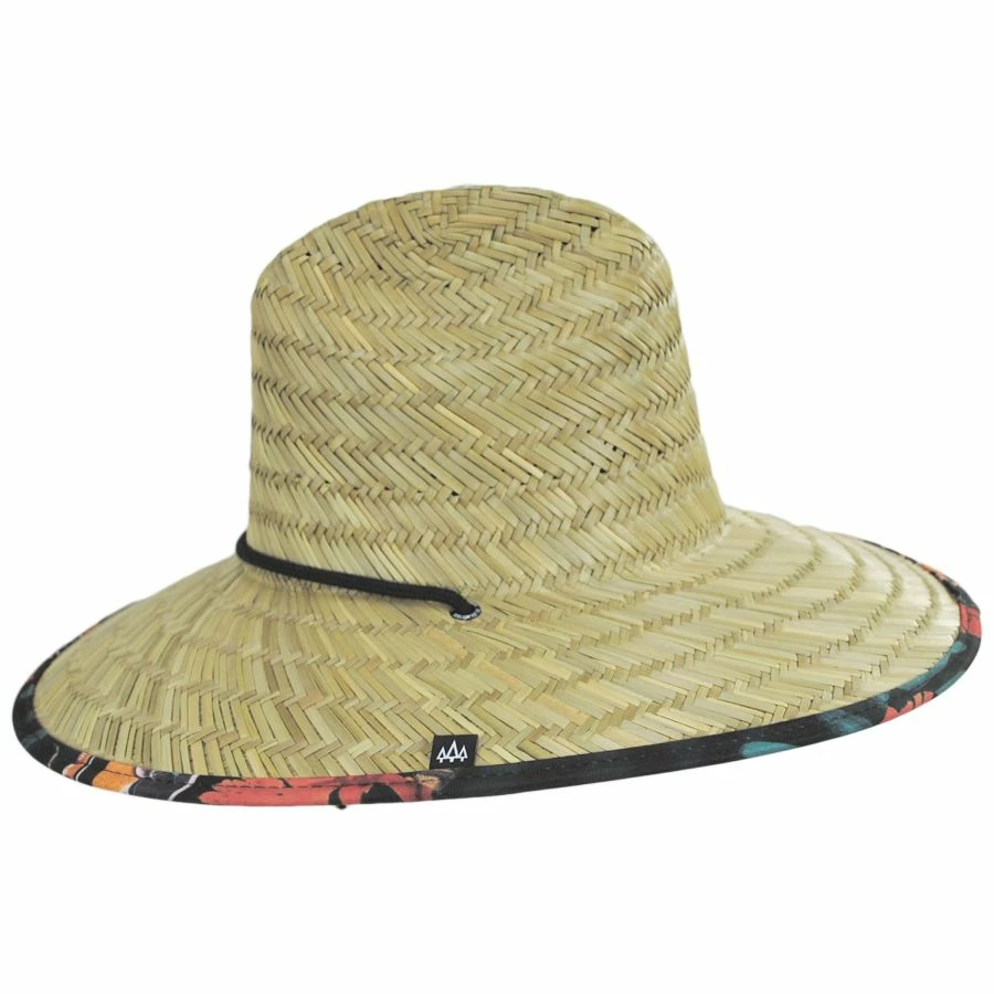 Hemlock Hat Co Youth Finley Rush Straw Lifeguard Hat 4 Hemlock Hat Co Youth Finley Rush Straw Lifeguard Hat - Image 2